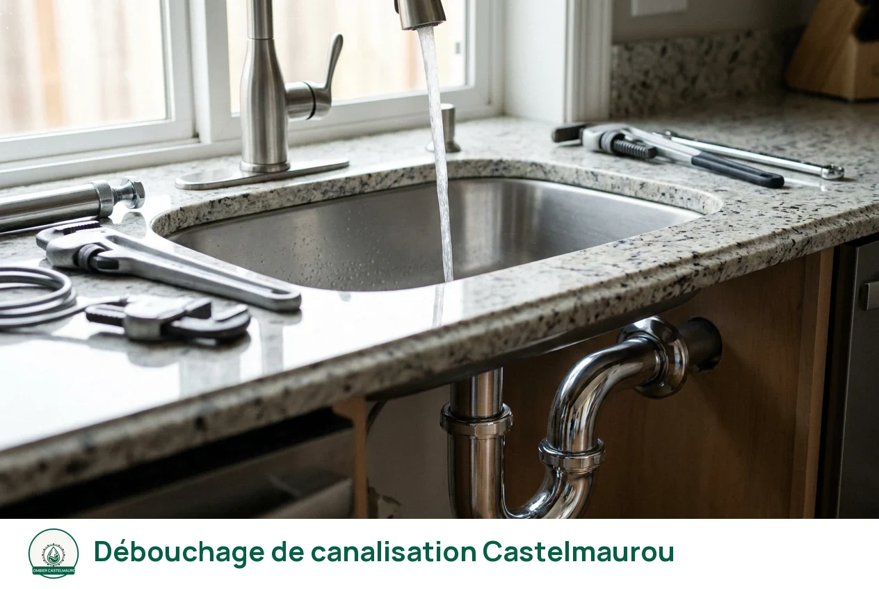Débouchage de canalisation à Castelmaurou