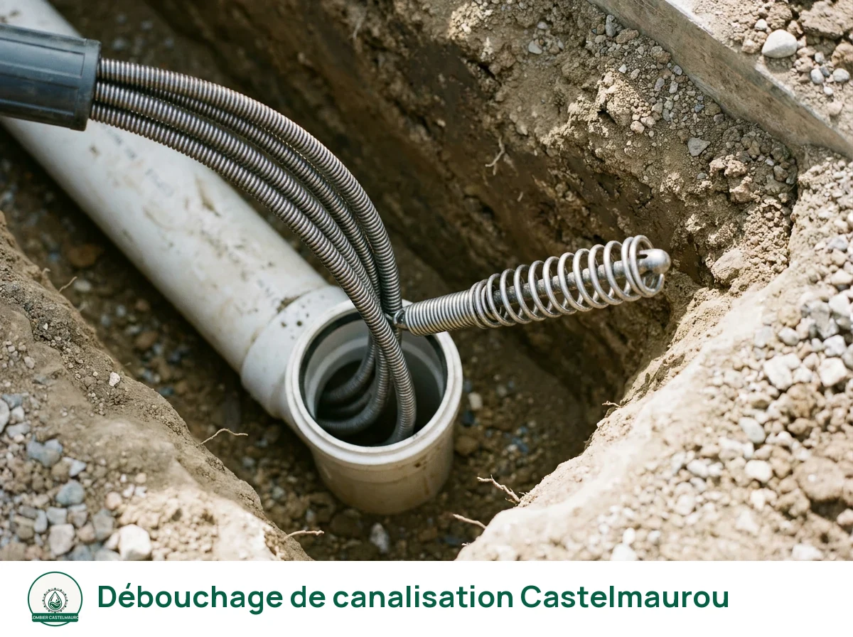 Débouchage de canalisation à Castelmaurou