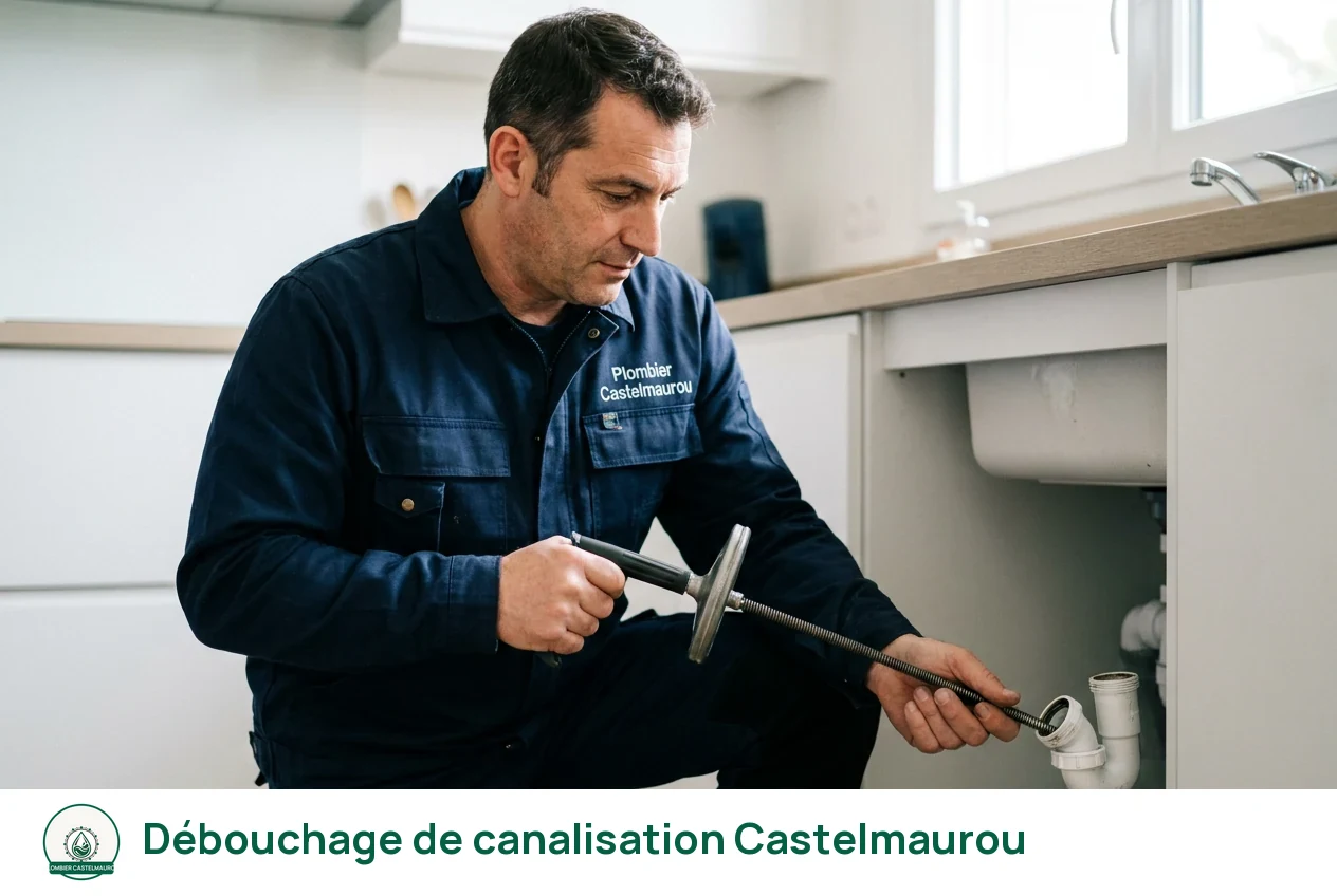 Débouchage de canalisation à Castelmaurou