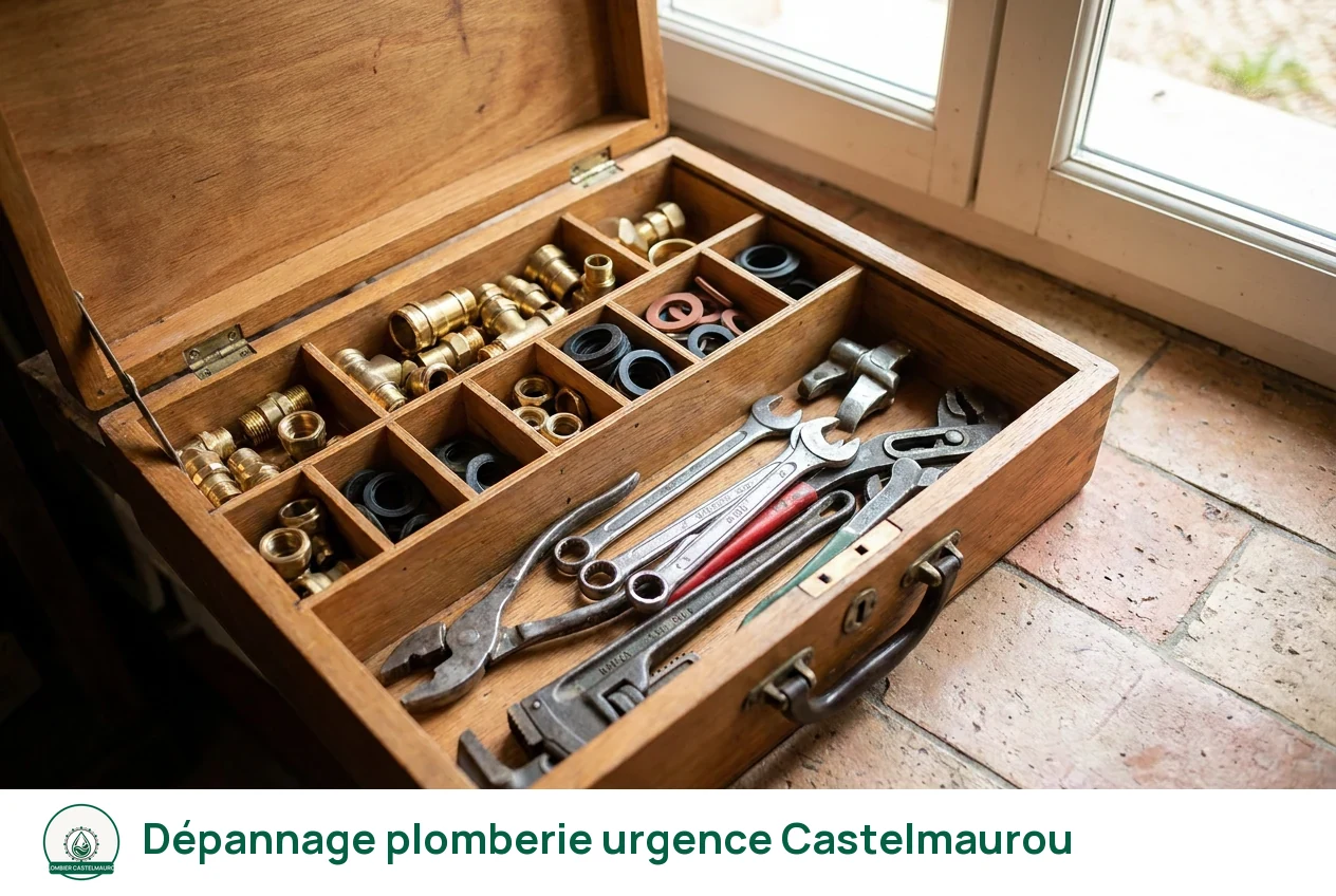Dépannage plomberie urgence à Castelmaurou