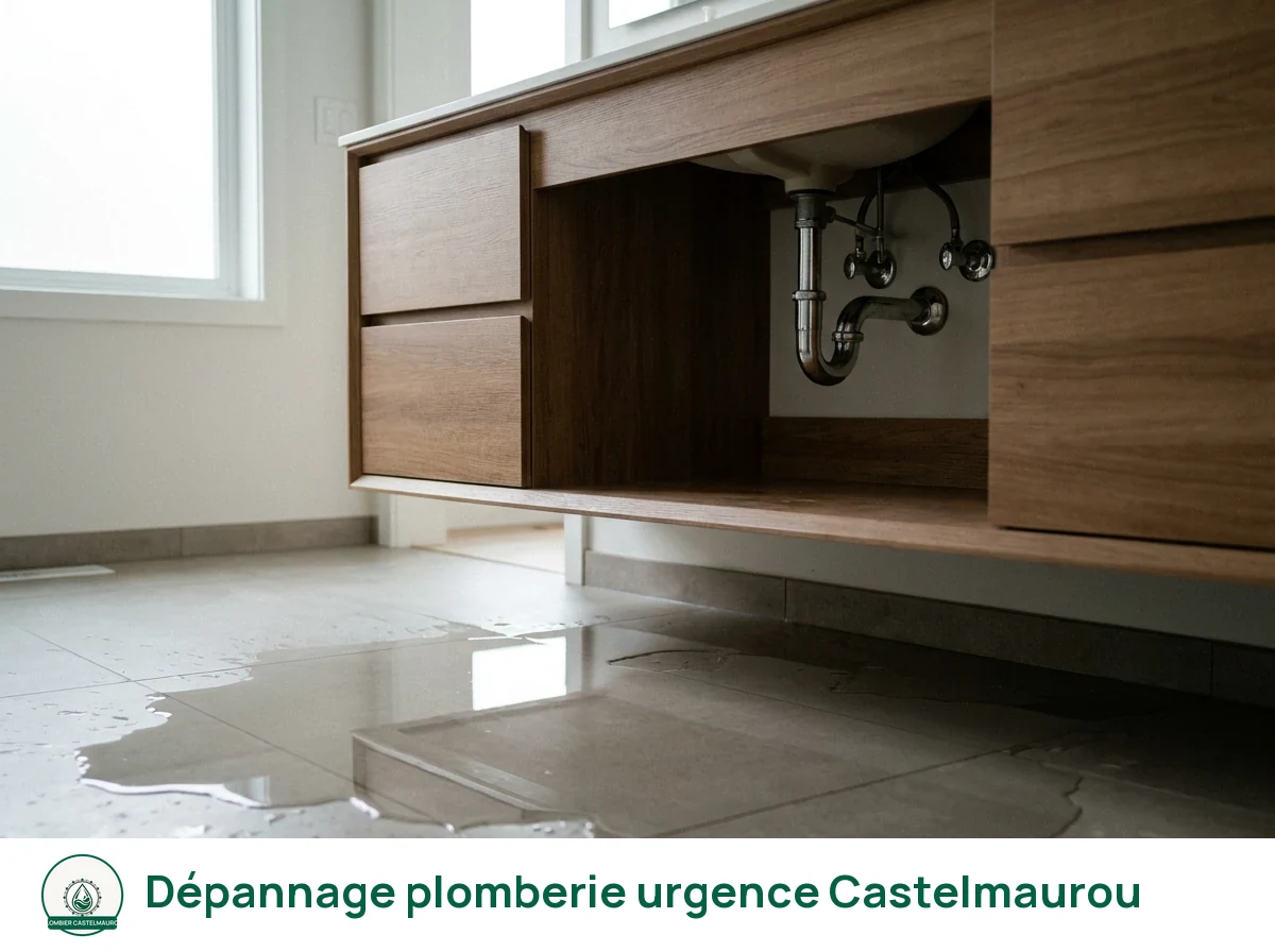 Dépannage plomberie urgence à Castelmaurou