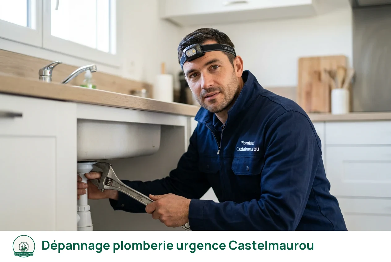 Dépannage plomberie urgence à Castelmaurou