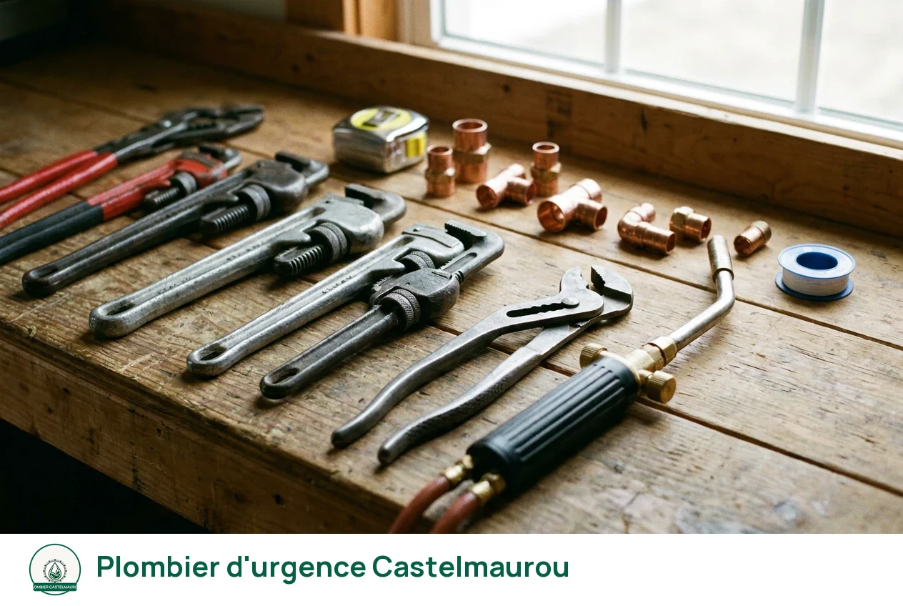 Plombier d'urgence à Castelmaurou