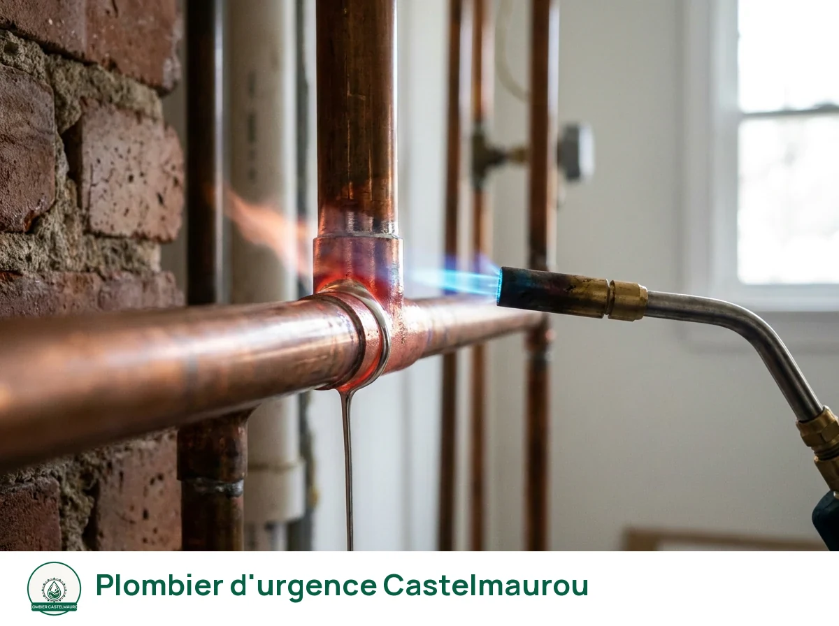 Plombier d'urgence à Castelmaurou
