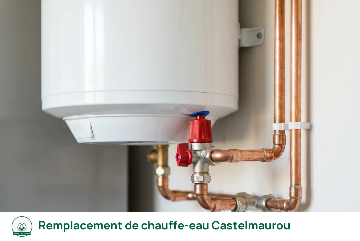 Remplacement de chauffe-eau à Castelmaurou