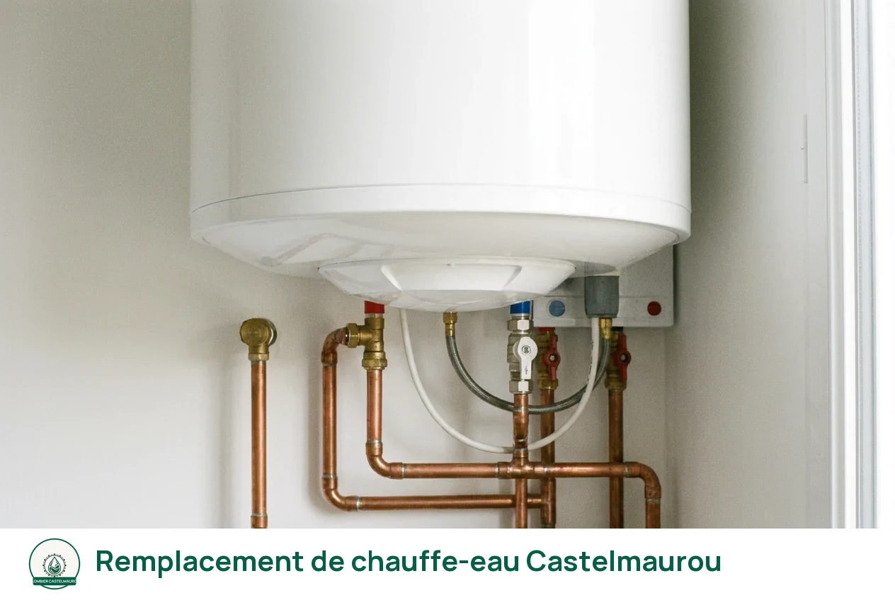 Remplacement de chauffe-eau à Castelmaurou