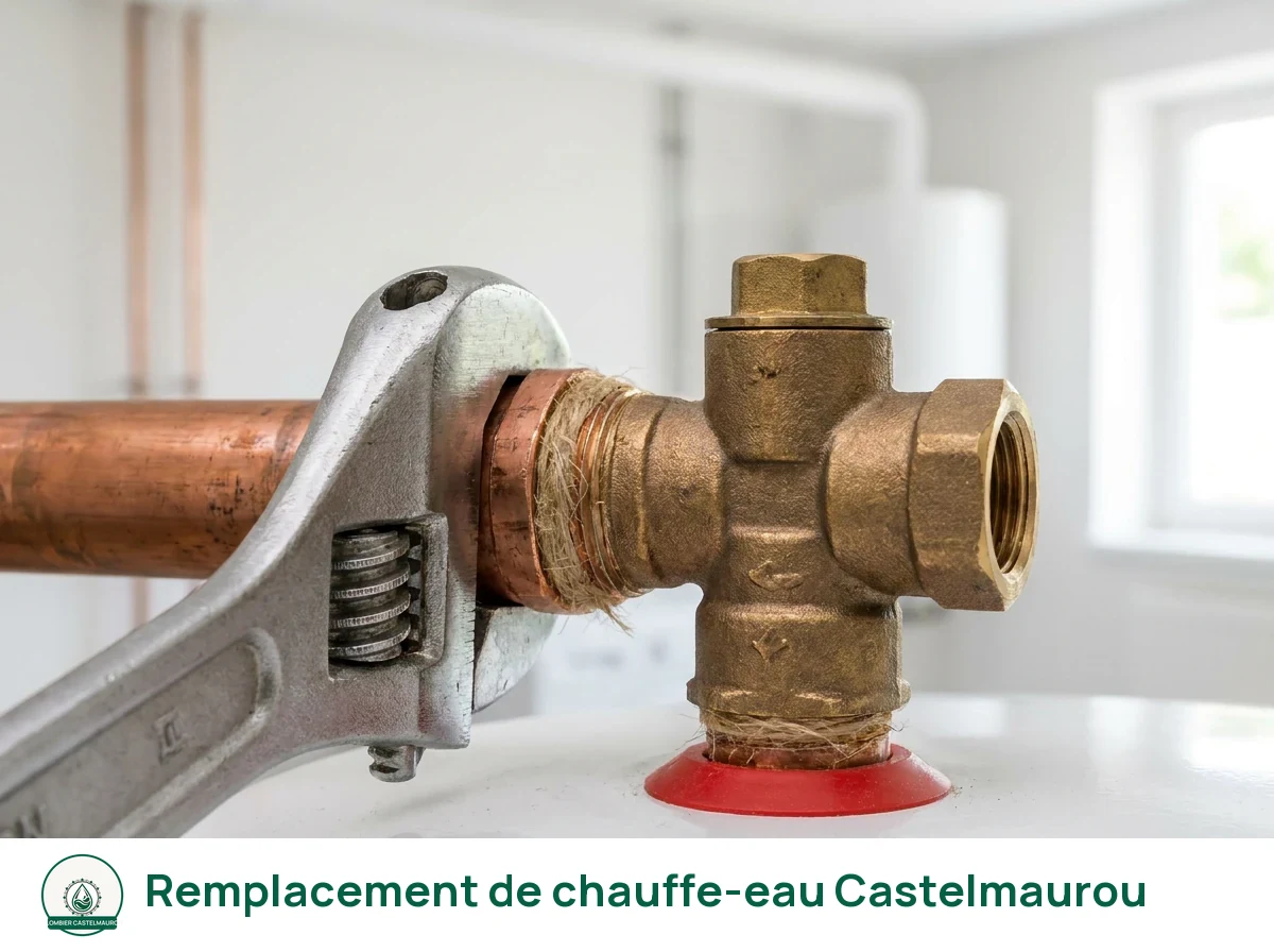 Remplacement de chauffe-eau à Castelmaurou