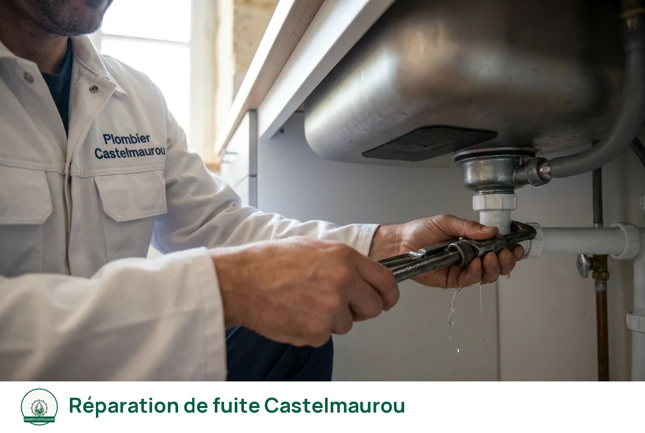 Réparation de fuite à Castelmaurou
